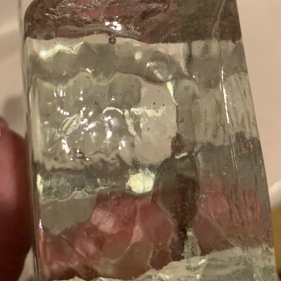 Vintage glass set Wiesenthal Hutte Germany angel candlesticks. - Picture 8 of 12